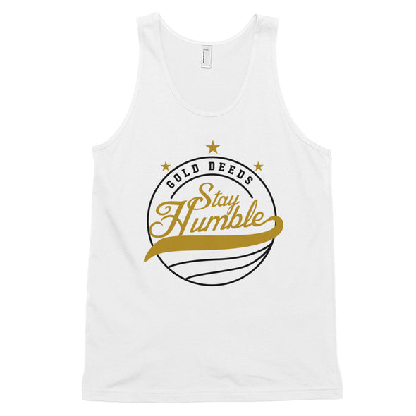 STAY HUMBLE TANK TOP (WHITE)