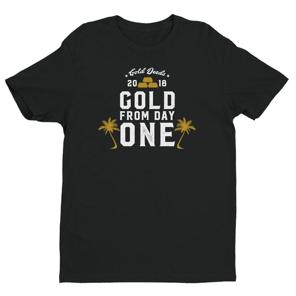 GOLD FROM DAY ONE PALMS (BLACK)